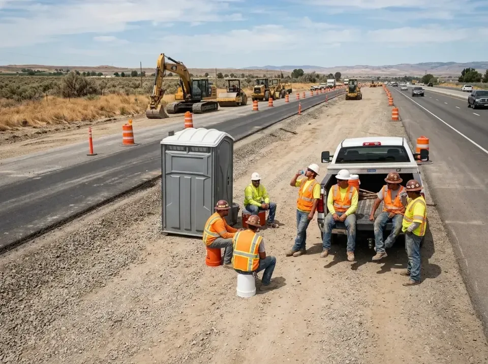 highway-road-construction-crew-007 — frequently asked questions, Porta Potty and Restroom Rentals in Stevenson Ranch, CA